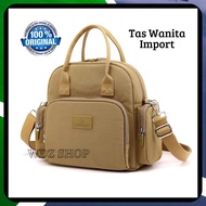 PROMO - TAS WANITA 3IN1 SELEMPANG RANSEL JINJING ORIGINAL SUOYATE BAG - S283