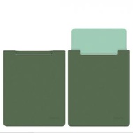 皮質平板電腦收納包保護套適用於蘋果ipad mini（岩灰綠+淺綠10.9寸）