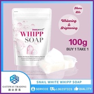 ❣️ BUY 1 TAKE 1 Namu Life Snail White Soap Whitening Soap Snail White Whipp Soap 100g