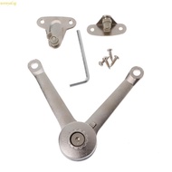 weroyal Heavy Duty Zinc Alloy Lid Support Hinge Keep Stay Hinges with Soft Close For Cabinet Kitchen Wardrobe Hardware