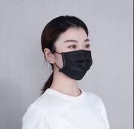 ❤️特價產品❤️黑色日產簡款口罩安全防禦三層含熔噴布(50/盒)
