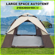 4-5 Person Fully Automatic Tent Outdoor Foldable Camping Auto Tents Waterproof Sun Protection Tent