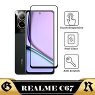 LAYAR PROMO Tempered Glass Screen REALME C67 Front Screen Protector