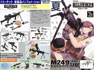 《夏本舖》日版 TOMYTEC LA094 M249 Upgrade TYPE 迷你武裝 LittleArmory 組裝