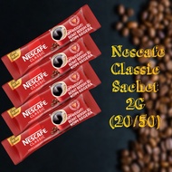 [SG Ready Stock] Nescafe Classic Coffee Sachet 2g (20s / 50s)