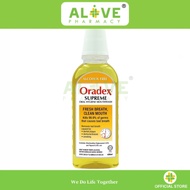[ALIVE PHARMACY] ORADEX SMOKERS SUPREME MOUTH RINSE 400ML