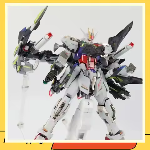Daban 8830 1/100 MB Style Strike Gundam Assembly Model With Lightning Backpack Display Stand Water D