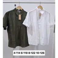 ET CETERA TOP Wanita EYELET BLOUSE MADE OF KATBOL MATERIAL