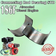 【Hot Optimization】 Connecting Rod Bearing 40mm STD 186F 10hp 186FA 12hp Aircooled Diesel Engine