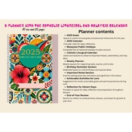 2025 Planner with the Catholic Liturgical and Malaysia’s Calendar