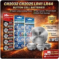 CR2032 CR2025 LR41 LR44 Button Cell Battery | 3V Lithium 1.5V Alkaline Coin Battery | Car Key Remote