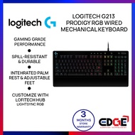 EDGE | LOGITECH G213 Prodigy RGB Wired 104% Mechanical Keyboard