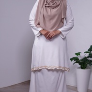 Baju Kurung DHIAA - Baju Kurung Muslimah - Ada Poket Boleh Nursing - Kurung Muslimah - Haura