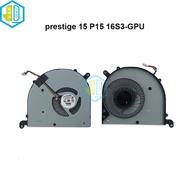 iBS5005HS-U3I 16S3-GPU Laptop CPU Cooling Fans For MSI For Prestige15 P15 Prestige 15 A12UC A10SC A1