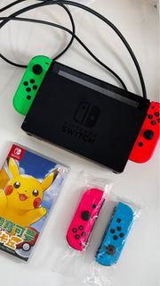 Switch 任天堂組合包/送寶可夢中文版