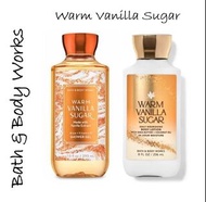 現貨｜BBW Warm Vanilla Sugar Body Lotion Shower Gel Body Wash USA Bath and Body Works