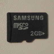 SAMSUNG 2GB micro SD TF memory card