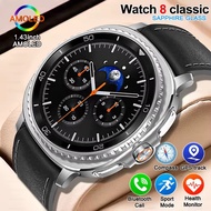 For Galaxy Watch 8 Classic Rotating dial Smartwatch Bluetooth Call APP Store ChatGPT Smart AI Watch 
