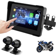 Motorcycle Carplay with Apple Carplay and Android Auto 5 inch Waterproof Touchscreen Pantalla para M