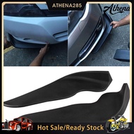 Athena_2Pcs Universal Vehicle Car Front Bumper Lip Spoiler Splitter Scratch Protector