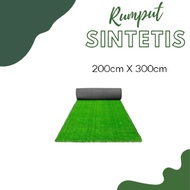 Swiss Type Premium Synthetic Grass Carpet Size 200cm X 300cm Thickness 3cm