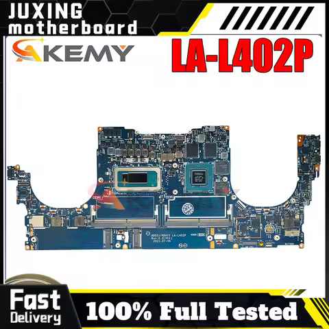 LA-L402P For DELL XPS 15 9520 Precision 5570 LA-L402P Mainboard i3 i5 i7 CPU 100% Tested Laptop Main