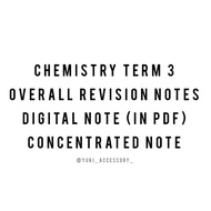 Chemistry Term 3 Notes_Organic Chemistry_Stpm Chemistry
