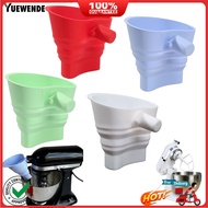 [YW]☃Flour Funnel for KitchenAid Mixer Silicone Funnel Attachment for KitchenAid Artisan KSM150 5-Qu