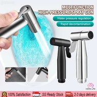 [SG in Stock] Premium Stainless Steel Bathroom Bidet Spray with 1.5m Hose And Wall Mount Holder