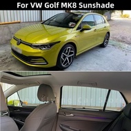 Suitable for VW GOLF8 MK8 special car window sunshade,front and side door sun baffle,sunscreen insul