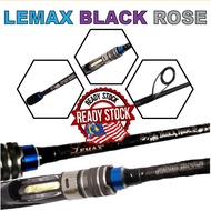 AHKAW - LEMAX Black Rose Fishing Rod Lemax Spinning Rod Casting Rod Joran Black Rose Joran Lemax Jor