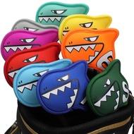 BINGO AIMSHARK Shark Golf Iron Cover 1 Set 9 Pieces Monochrome Color Club
