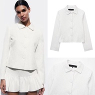 White Classy Blouse 75155