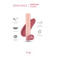 Hanasui Mattedorable Lip Cream Hanasui lipstik 16 Warna
