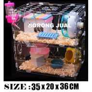 FULL ACCESSORIES【Free Gift】Habitrail Hamster House / Home / Cage Double Story