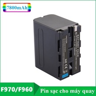 Pin cho máy quay phim NP-F970/ NP-F960 dung lượng thật 7800mAh