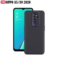 SOFTCASE OPPO A5 2020 / A9 2020 / OPPO A11K / OPPO F9 / REALME 2 PRO - SOFT CASE MACARON BLACK CASE