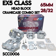 EX5 class head block CRANKCASE combo set s1r  spec 60mm spec 62mm spec 65mm  ex5 class