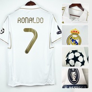 11-12 Real Madrid Home Jersey Cristiano Ronaldo Football European Championship Customization---*