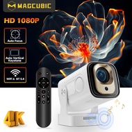 Projektor Mini Magcubic Hy310 Auto Fokus 4k Asli 1080p 330ansi Android11 ​​5w Pembesar Suara Pembant