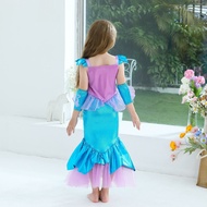 Girls Ariel Mermaid Dress Mermaid Princess Dress Mermaid Princess Dress Mermaid Performance Costume 