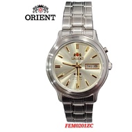 Orient Tristar (3 Star) Men's Automatic Silver Watch FEM0201ZC ..