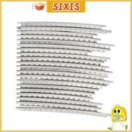 SIXIS 20pcs Guitar Fret Wire​, ​Copper ​Luthier Tools​ ​Fretwire Set​, Durable ​Chrome 2.0mm Width​ 