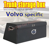 Volvo  car storage box trunk storage box foldable thickened wooden storage box storage box storage b