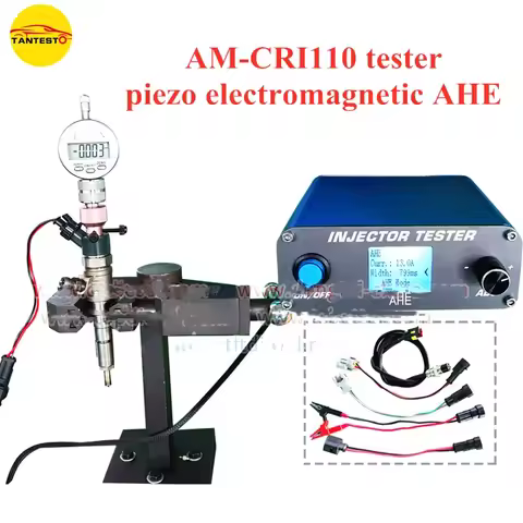 AM-CRI110 Diesel Common Rail Injector Tester Simulator with AHE Test for Bosch Delphi Cummins Siemen