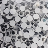 Black White Round Movable Eyes 12mm Eyes/4,000 Pieces Muppet Eyes-AA6691
