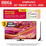 SAMSUNG QA65QN90FAKXXS 65" NEO QLED 4K QN90F SMART TV- Free Slimfit WMT | Free $300 Mooments Redeem 