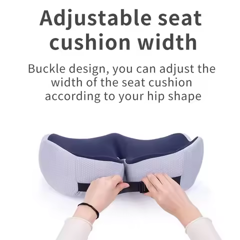 Comfort Memory Foam Office Chair Seat Cushion Pain Relief for Coccyx Hemorrhoid Tailbone Prostate Sc