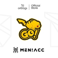 The Meniacc Pikachu Go PVC Velcro Patch