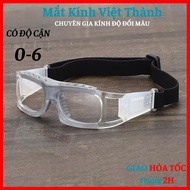 ANTI-FRACTURE soccer sports glasses for small eyes Viet Thanh Glasses A2836